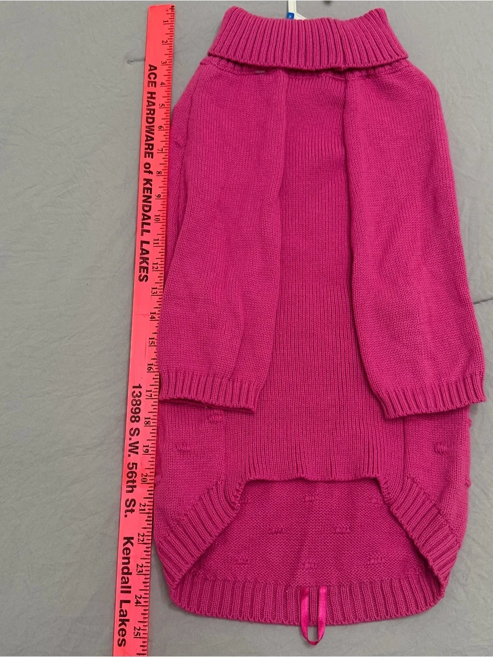Top Paw Pink Textured Dog Sweater - X-Large